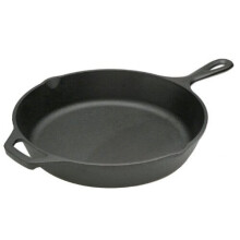 Cast Iron Frying Pan Skillet Large 30cm Deep Pre-seasoned