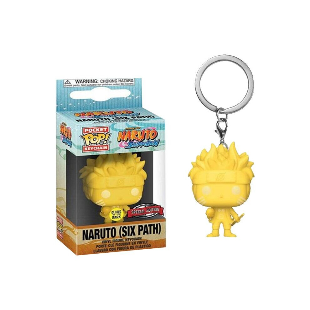 (Naruto Six Path) Naruto Uzumaki Naruto Keychain Keyring Pendant