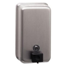 Bobrick Washroom BOB2111 40 oz Classic Series Surface-Mounted Soap Dispenser, Stainless Steel