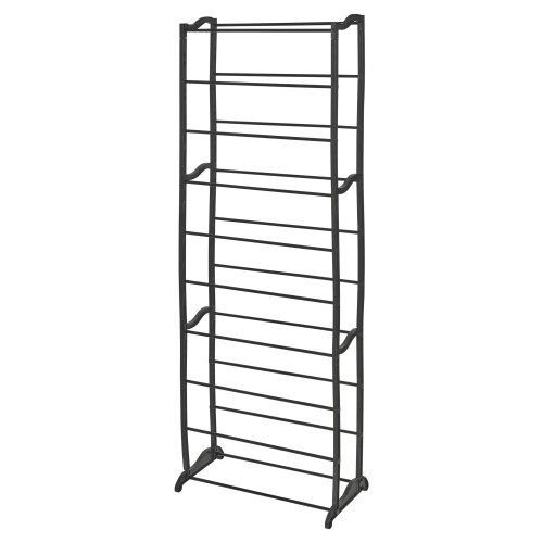 URBN Living 10 Tier Extendable Shoe Rack Space Saving Storage Footwear Organiser Shelving