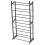 URBN Living 10 Tier Extendable Shoe Rack Space Saving Storage Footwear Organiser Shelving 6
