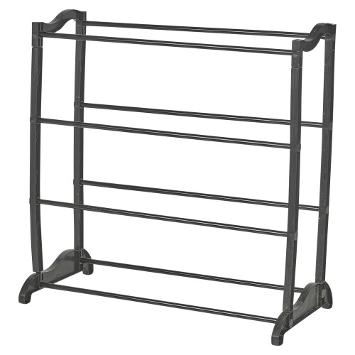 URBN Living 10 Tier Extendable Shoe Rack Space Saving Storage Footwear Organiser Shelving 2