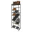 URBN Living 10 Tier Extendable Shoe Rack Space Saving Storage Footwear Organiser Shelving 2