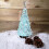 Snow Time 28cm RGB LED Christmas Tree Water Lantern Snow Globe Battery Operated 5