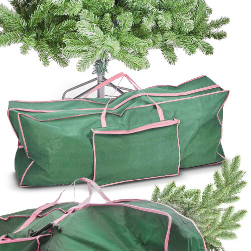 Christmas Tree Storage Zip Heavy Duty Bag Artificial Holder 9FT Gift Carry Sack 1