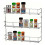 (3 Tier) Spice Rack Wall Mounted Chrome Plated with Fixings 1