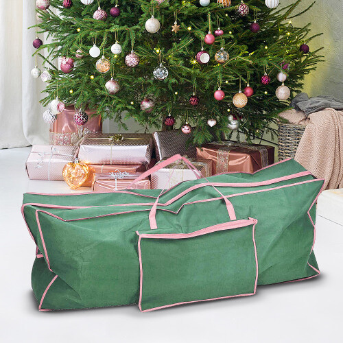 Christmas Tree Storage Zip Heavy Duty Bag Artificial Holder 9FT Gift Carry Sack 2