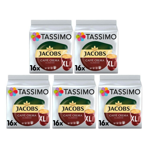Tassimo Tassimo CAFE CREMA CLASSICO XL 5Pack X 80Servings