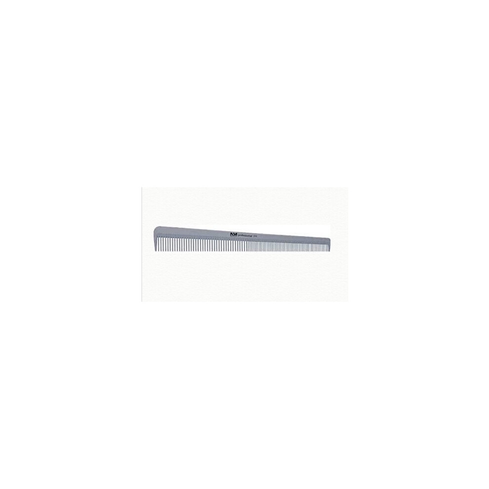 N M Beauty Unisex Red,Grey Nmb Professional Hair Styling Tapered Comb Grey Colour Barbers And Hairdresser 111