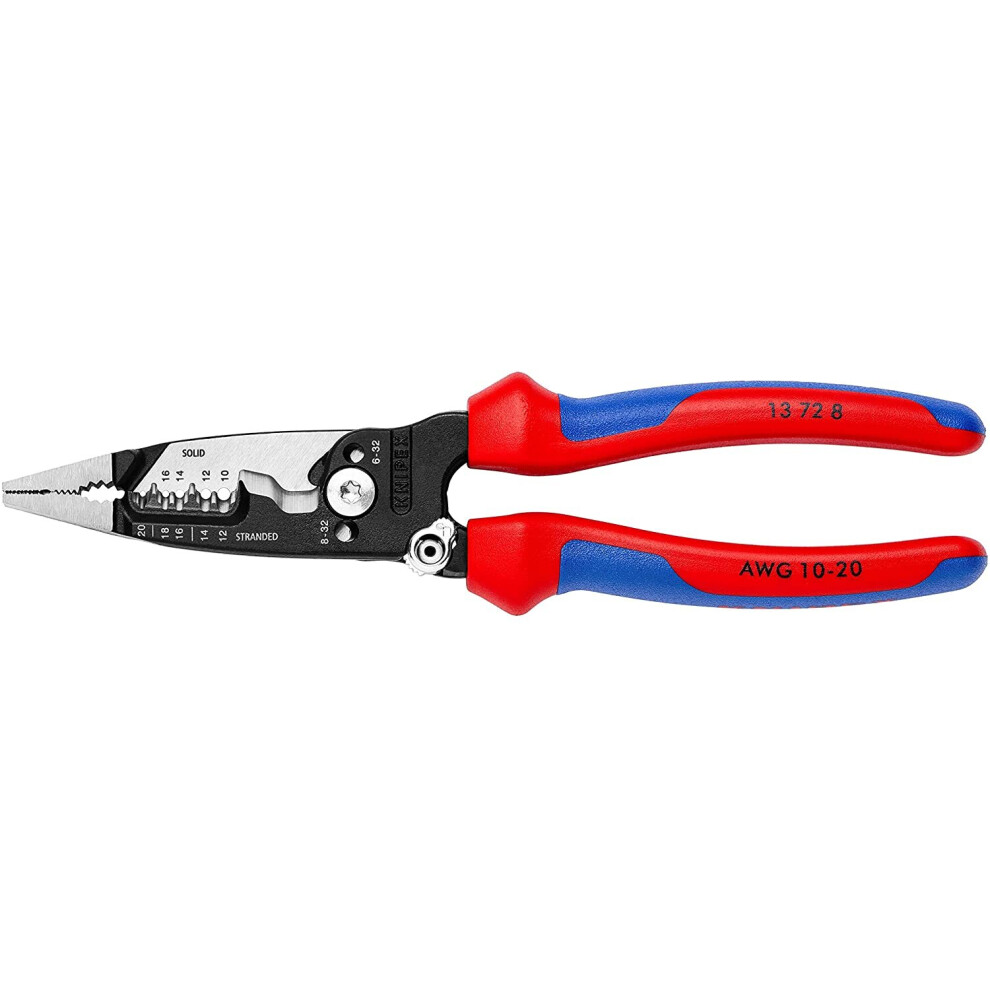 Knipex 13 72 8 American Style Electrician Multifunction Wire Stripper