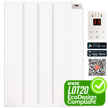 (600W) MylekApp Wifi Electric Panel Heater IP24 Rated
