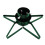 The Christmas Workshop 71069 Green Star Shaped Christmas Tree Stand 1