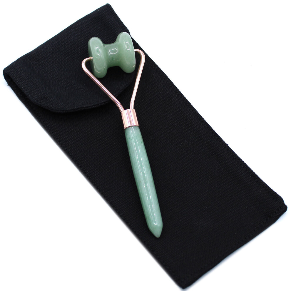 Ancient Wisdom Gemstone Jawline Roller - Jade