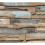Grandeco Grandeco Rustic Light Blue Wood Panel Aqua Paste The Wall Wallpaper 1