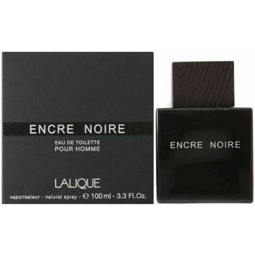 Encre Noire by Lalique Cologne for Men EDT 3.3 / 3.4 oz