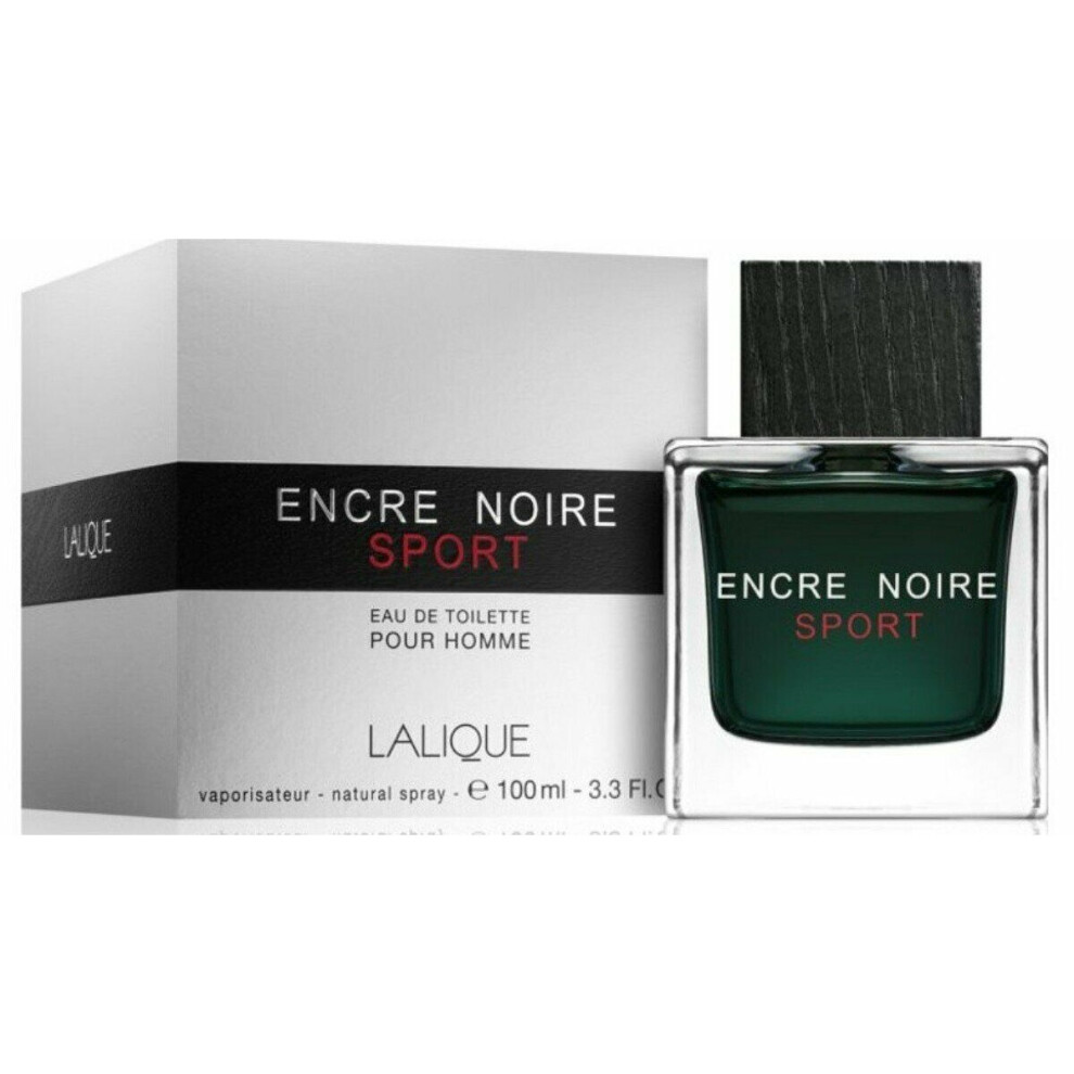 Encre Noire Sport by Lalique cologne for men EDT 3.3 / 3.4 oz