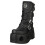 New Rock (42) New Rock Metallic Plattform Stiefel - Schwarz unisex 1
