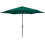 Gardensity Parasol with winding crank & tilt function Green 2.7m 1