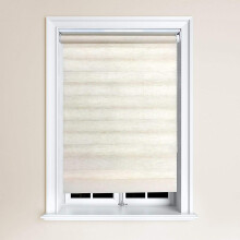 (90x165cm, Cream) Lister Cartwright Premium Quality Zebra Day Blind & Night Blind Roller Blinds fashionable