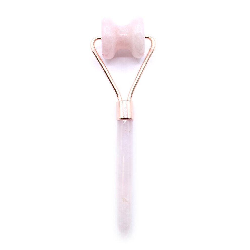 Ancient Wisdom Gemstone Jawline Roller - Rose Quartz