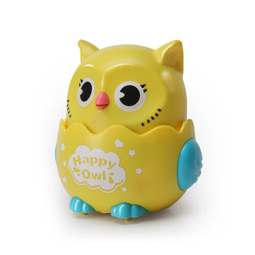 Cute Owl Shape with 360 Degree Rotating Head Pulling Pushing Toys Kids Gift 1