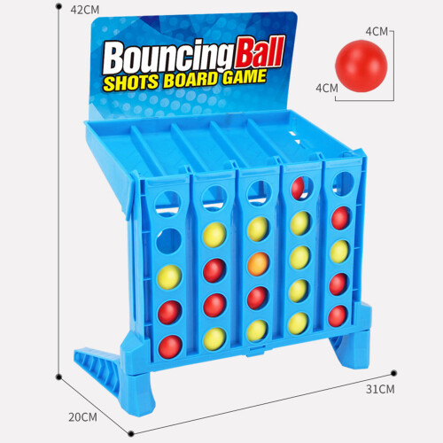 Portable Kid Interactive Intellectual Bouncing Ball Board Game Children Gift Toy 2