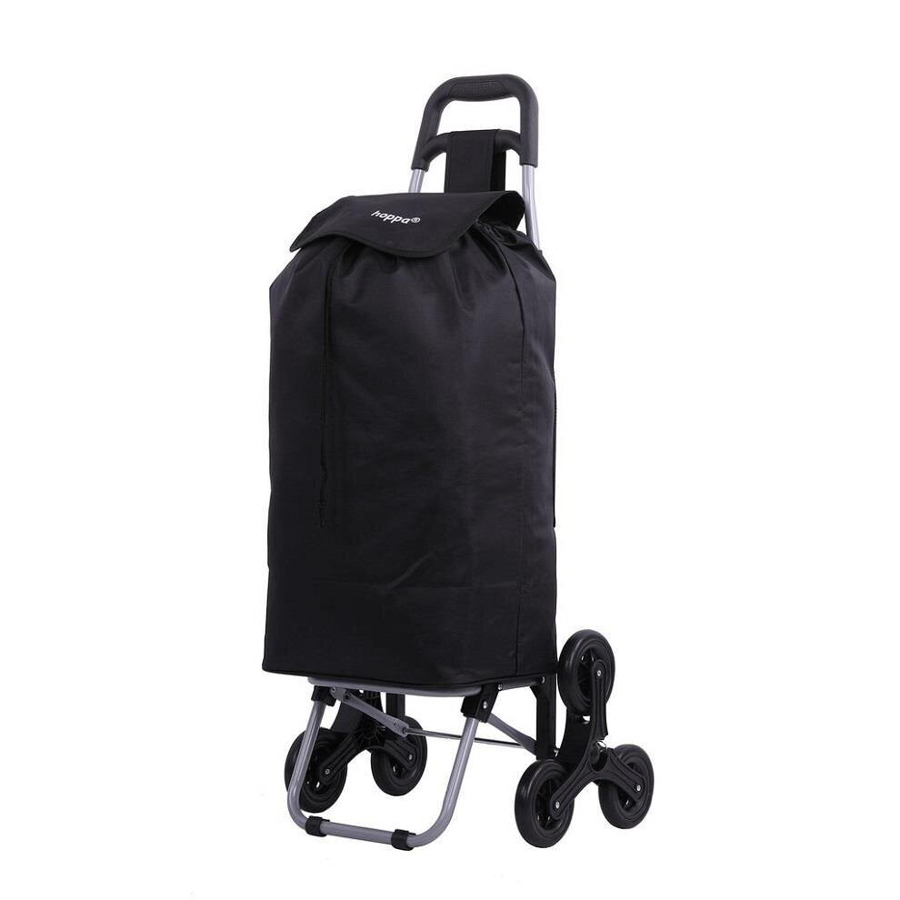 Hoppa Lightweight 6 Wheel Folding Shopping Trolley Large 47L