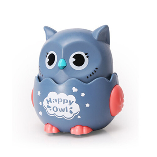 Cute Owl Shape with 360 Degree Rotating Head Pulling Pushing Toys Kids Gift 2