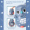 Cute Owl Shape with 360 Degree Rotating Head Pulling Pushing Toys Kids Gift 6