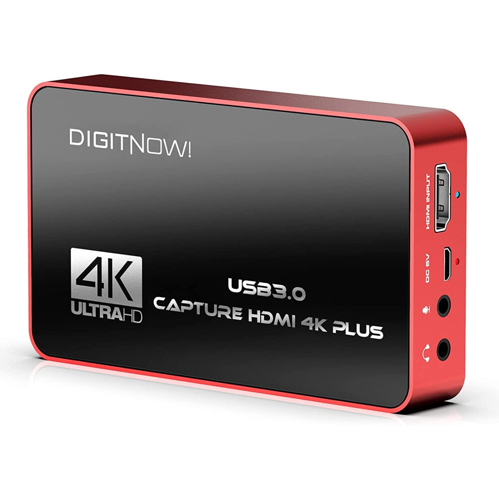 DIGITNOW! 4K Plus Video Capture Card, USB3.0 HDMI Game Capture
