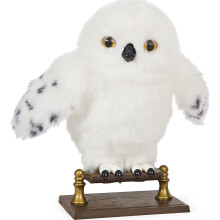 Wizarding World Harry Potter, Enchanting Hedwig Interactive Owl with Over 15 Sounds,Movements,Hogwarts Envelope,Kids Toys Ages 5 and up