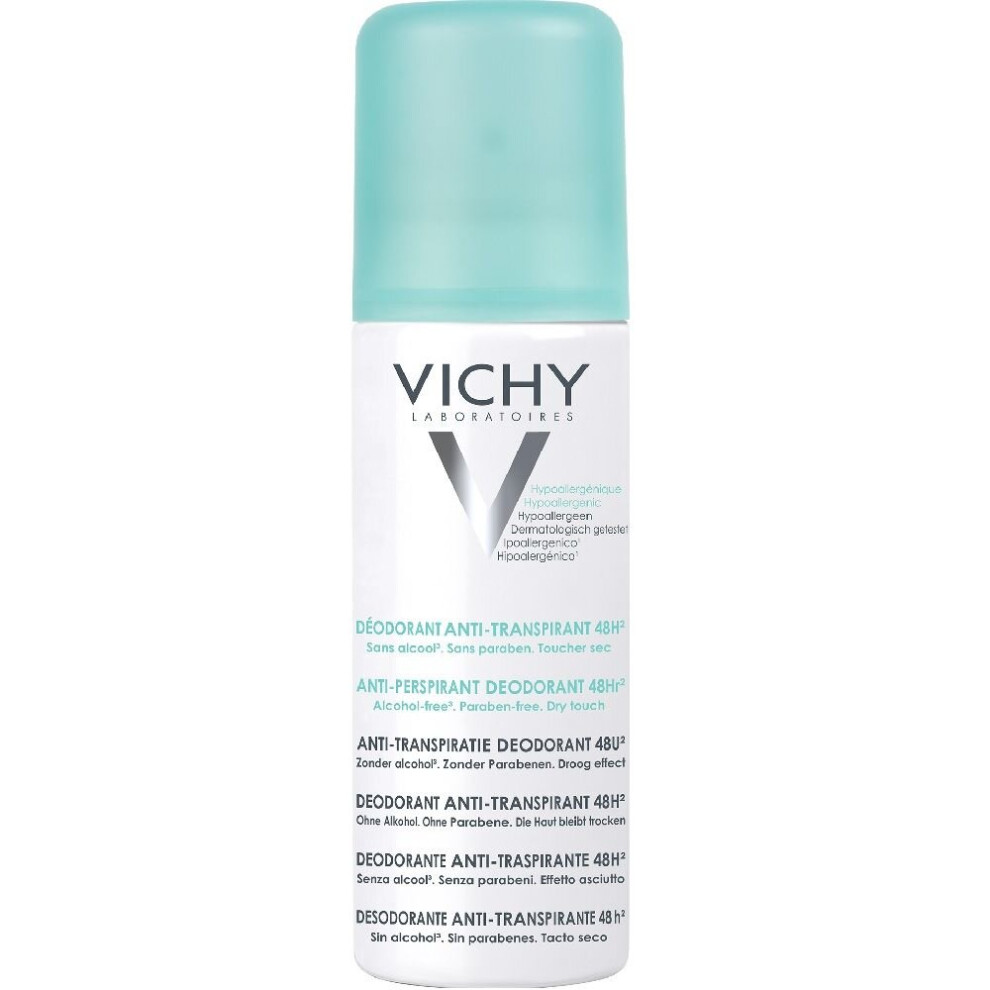 Effective Sweat Protection: Vichy Anti-Perspirant Deodorant Spray 125 mL