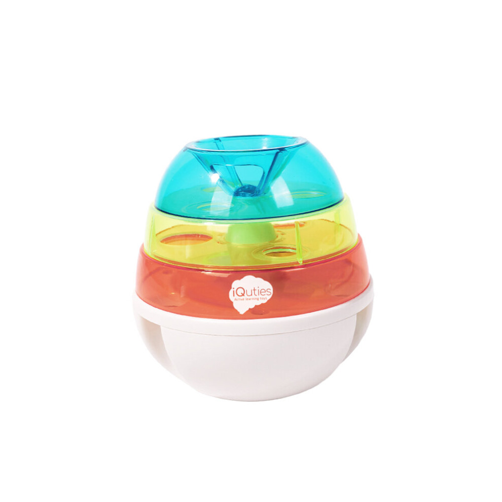Iquties Pet Treat Dispenser, Wobbler Interactive Puzzle Toy For Cat & Dogs
