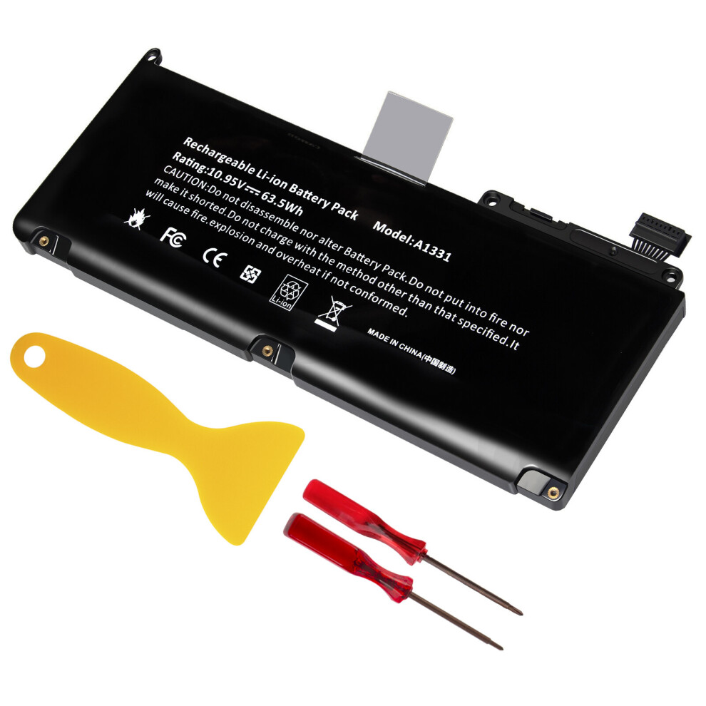 Futurebatt Laptop Battery For Apple Macbook Unibody 13" A1331 A1342 Late 2009 Mid 2010 661-5391 020-6580-A 10.95V 5800Mah 6901489002131