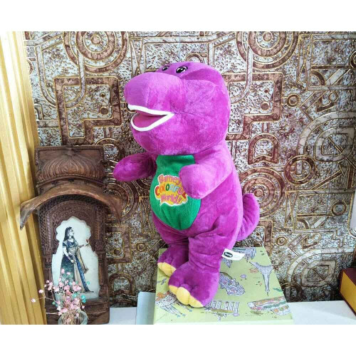 Barney the dinosaur plush toy on sale