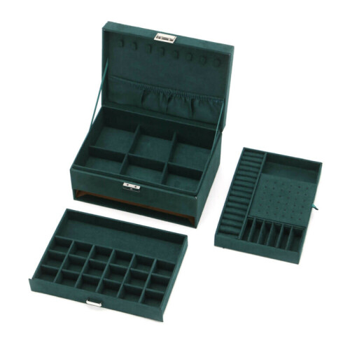 3 Layer Large Jewellery organize storage necklace storage box 1