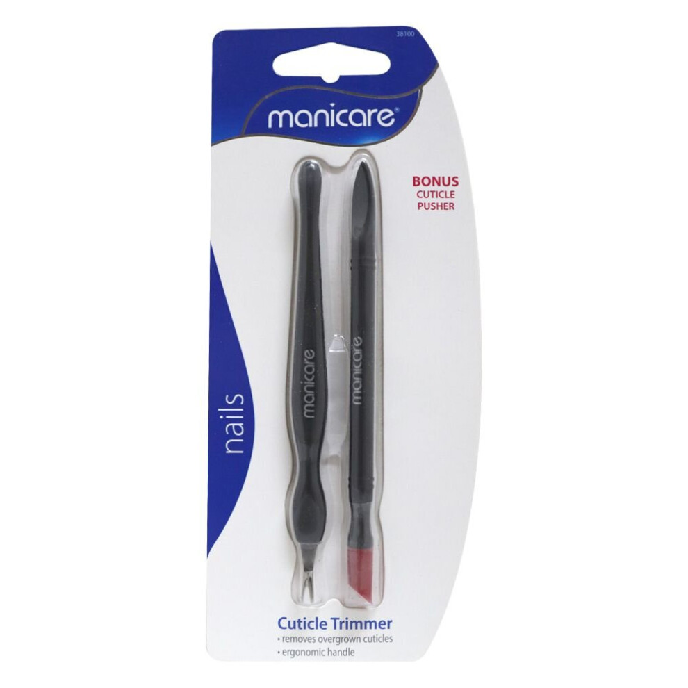 Manicare Cuticle Trimmer with Cuticle Pusher Nail Care Tool 38100