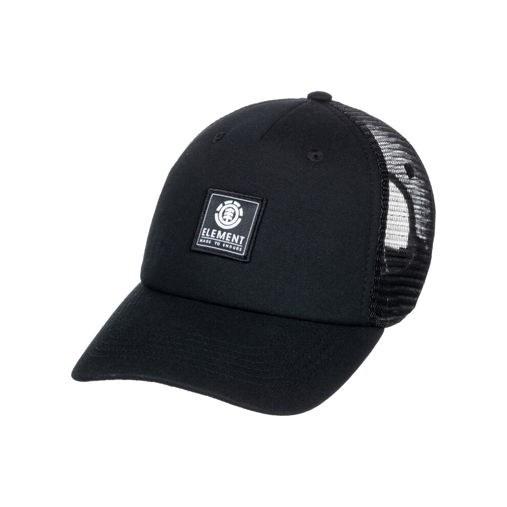 Element Men's Trucker Snapback Cap ~ Icon Mesh black