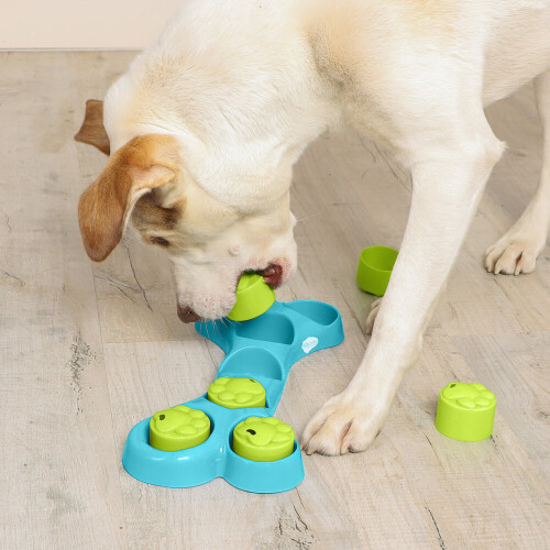 Puzzle Toy for Dogs. Bone Hide Interactive Slow Feeder 1