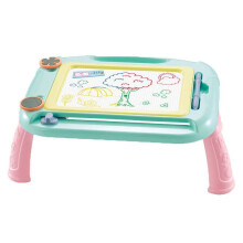 (Blue) Kids Magnetic Drawing Board Large Magna Doodle Erasable Pad Toddler Toys Gift