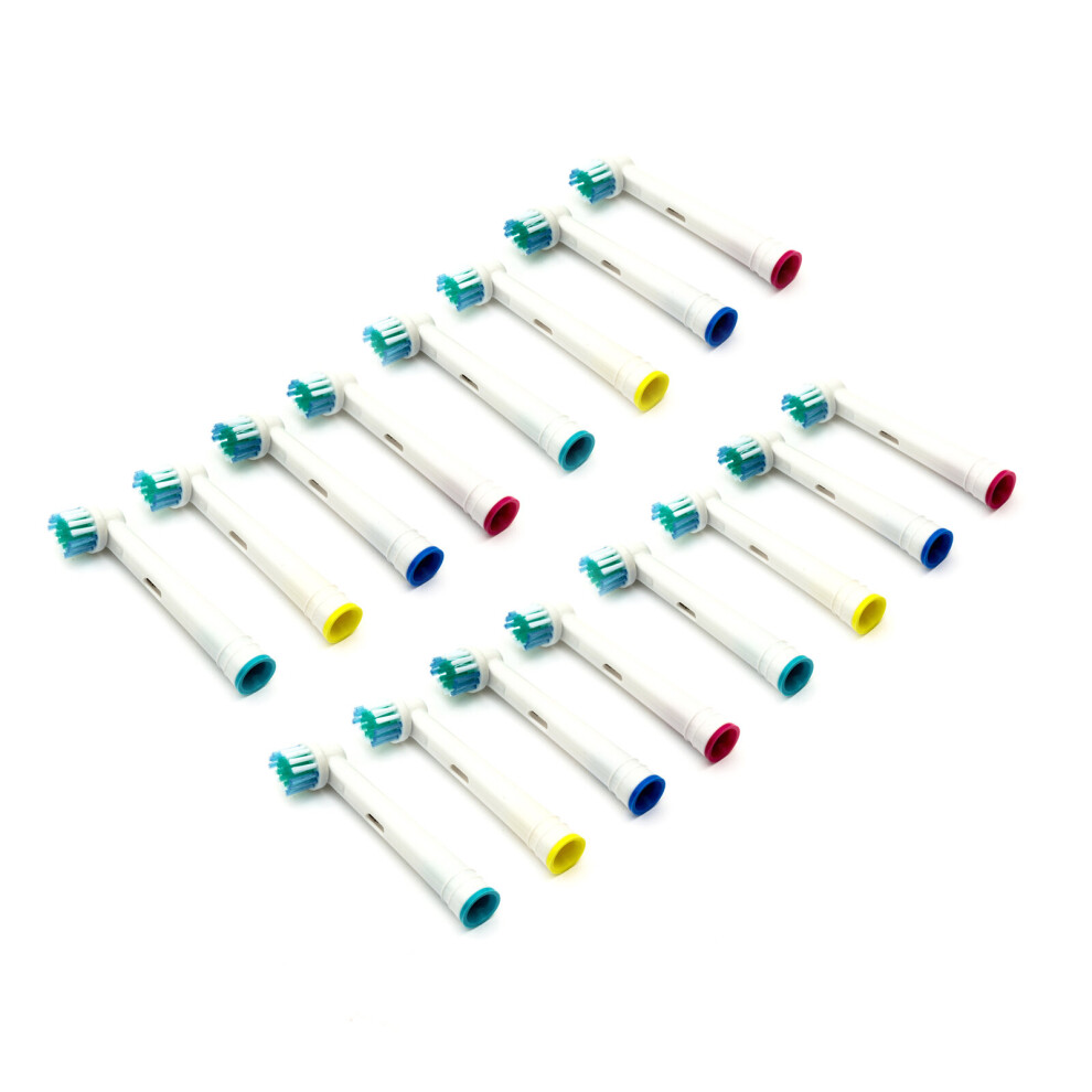 (Electric Toothbrush Heads Pack of 16) Replacement Electric Tooth Brush Head Sets