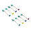 (Pack of 8) Replacement Electric Tooth Brush Head Sets 1