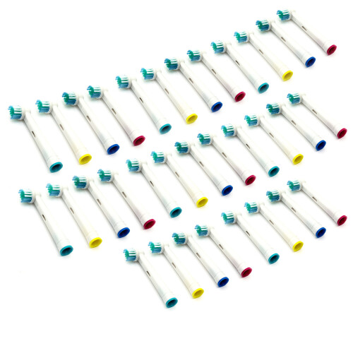 (Pack of 32) Replacement Electric Tooth Brush Head Sets