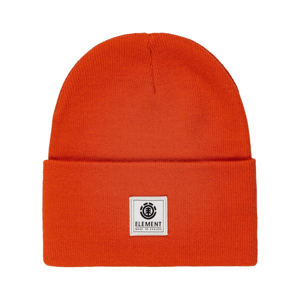 Element Men's Cuff Beanie ~ Dusk red clay