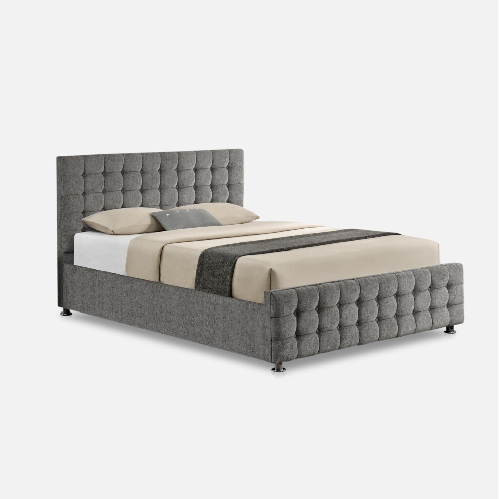 Baratheon Fabric Ottoman Bed Frame - Double or King