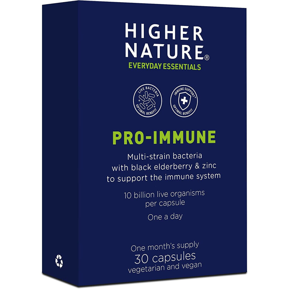 Higher Nature Pro-Immume 30 Capsules