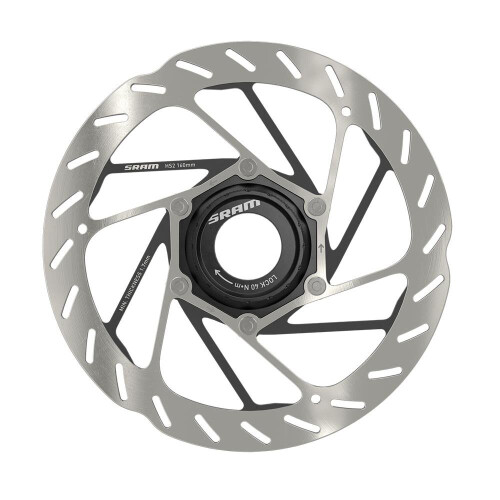 SRAM (180 MM) SRAM Rotor HS2 Center Lock Includes Lockring Rounded