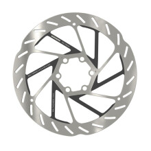 (220 MM) SRAM Rotor HS2 6-Bolt Includes Steel Rotor Bolts Rounded