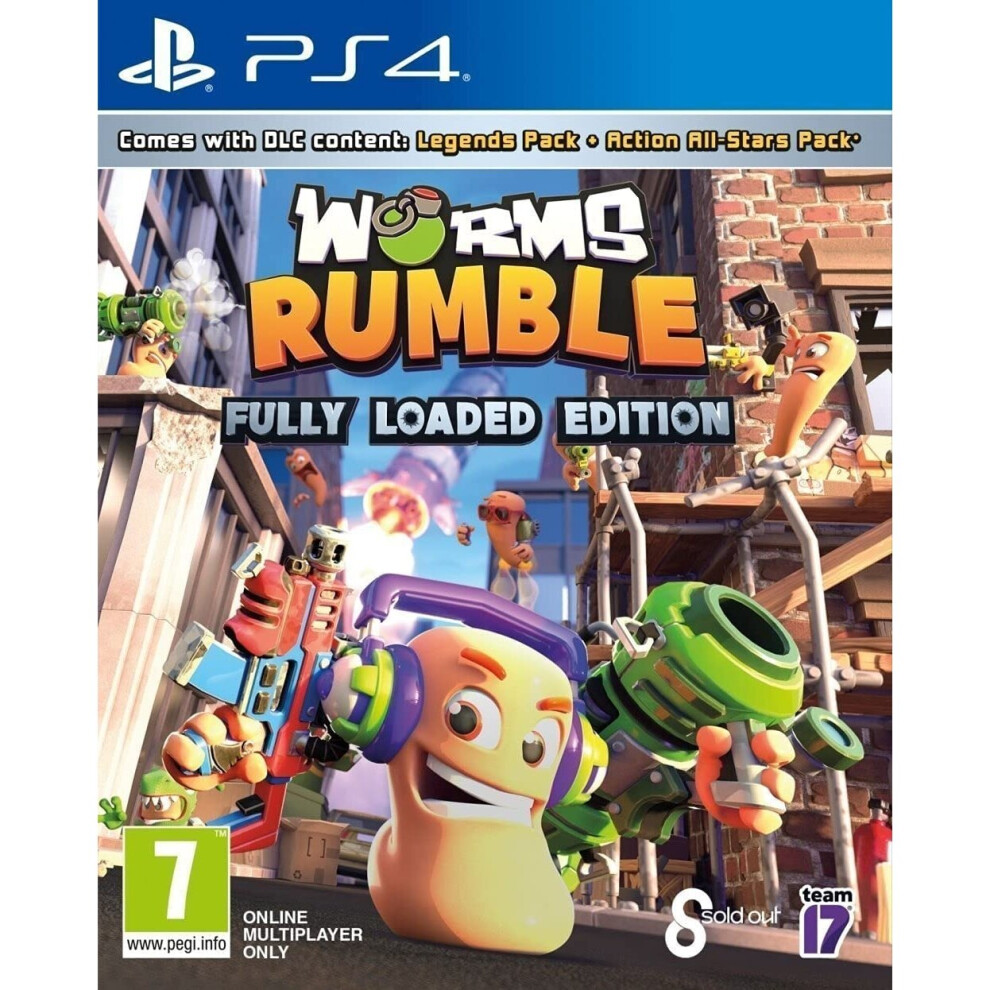 Worms Rumble - Fully Loaded Edition | Sony PlayStation 4 PS4 | Video Game