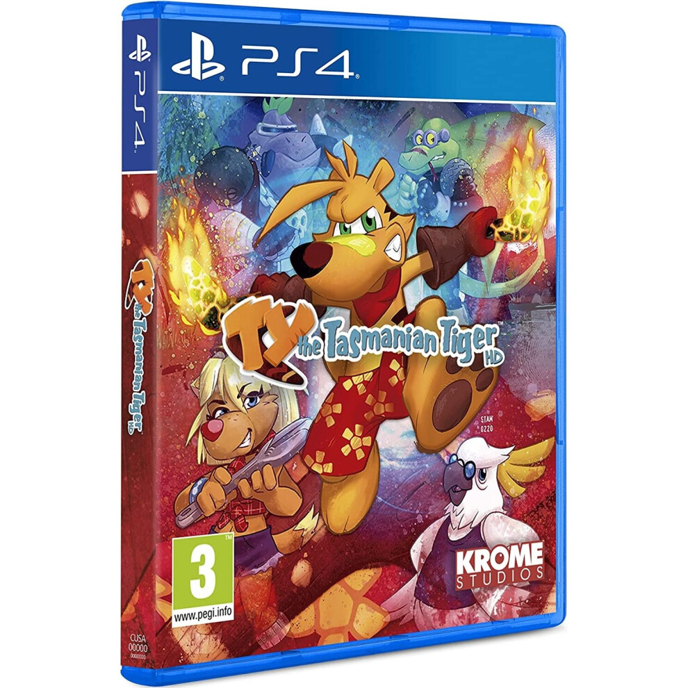 Ty the Tasmanian Tiger HD | Sony PlayStation 4 PS4 | Video Game-image-OPC-P8NHFGX-NEW